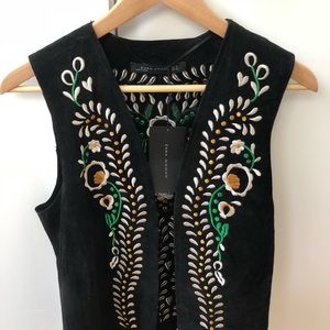 Zara Woman, Genuine leather vest